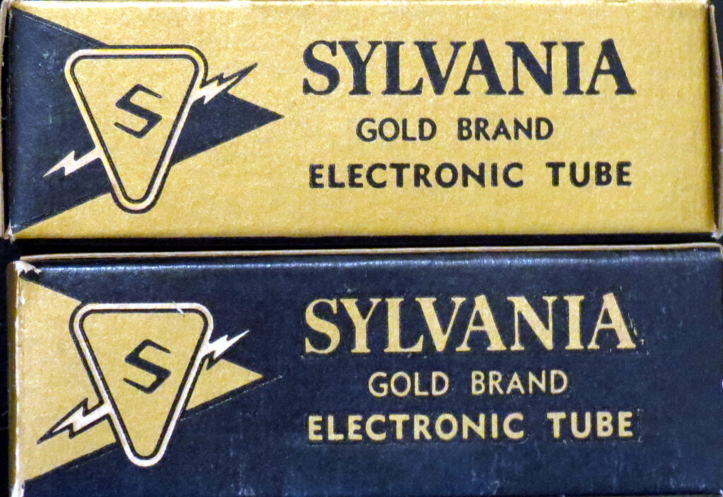 Sylvania Gold Brand tubes