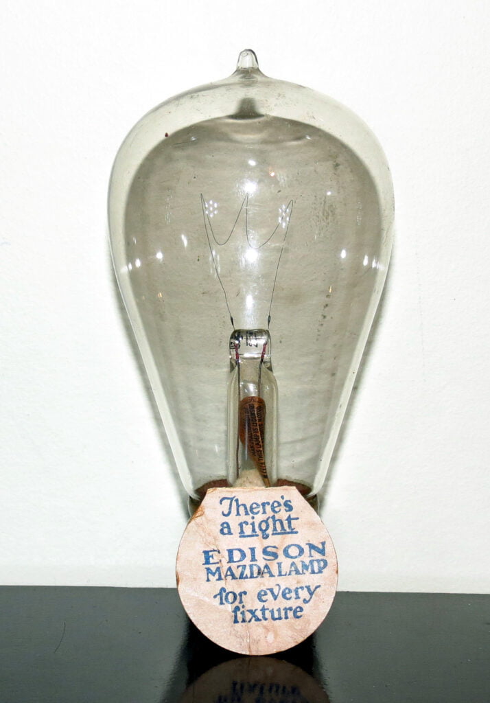 Edison Mazda Light Bulb - early 1900